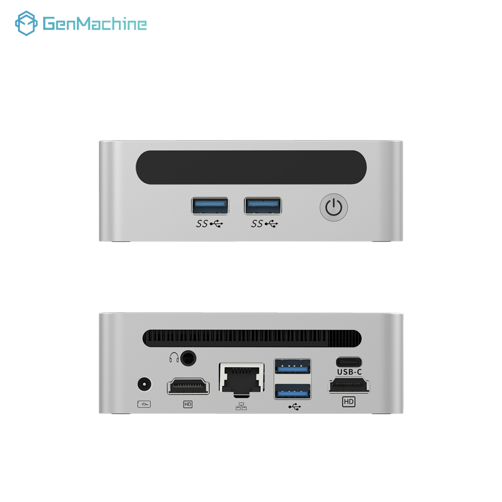 Pc Gaming Ryzen - GenMachine Mini PC USB4 2.5G LAN
