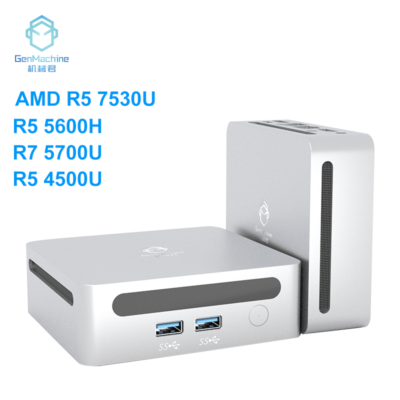 Pc Gaming Ryzen - 2025 GenMachine Mini PC R5 7530U
