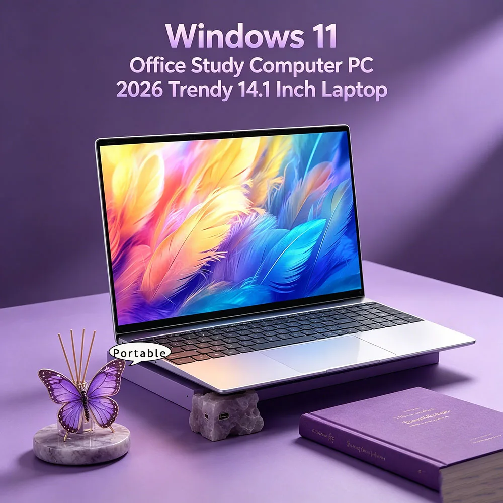 Pc Gaming Gaming - Lightweight 14.1 Inch Fingerprint Unlock Laptop