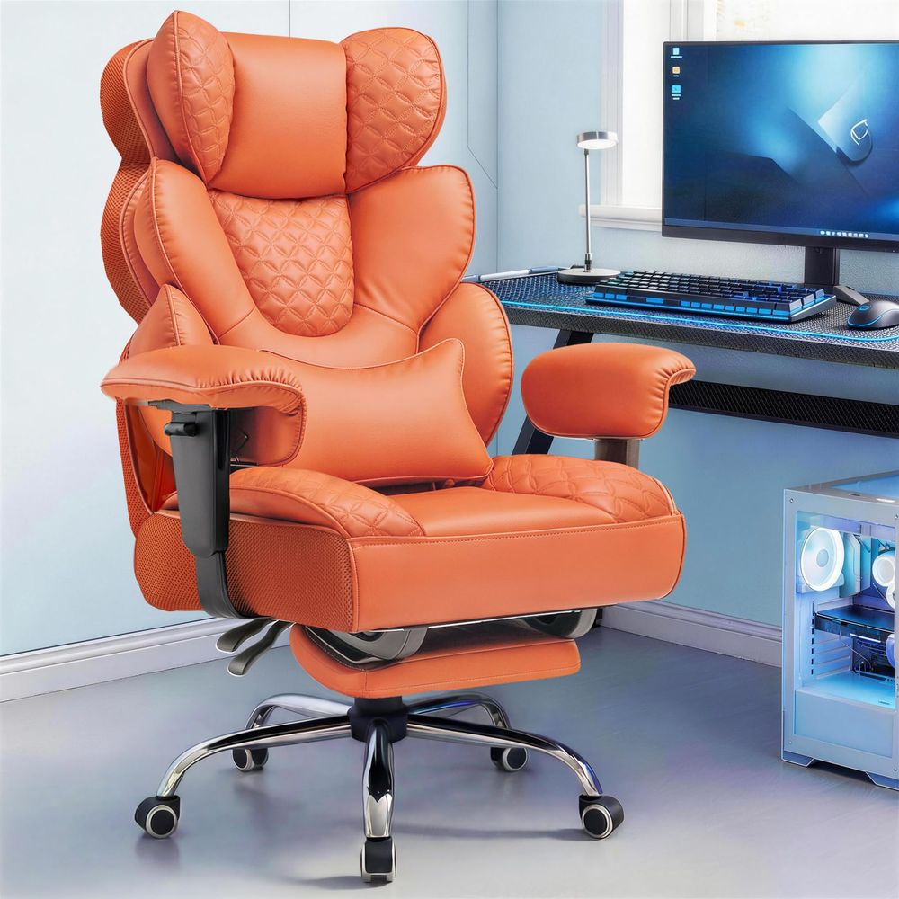 Gaming Chair Lumbar Pillow - Big and Tall Gaming Chair Ergonomic