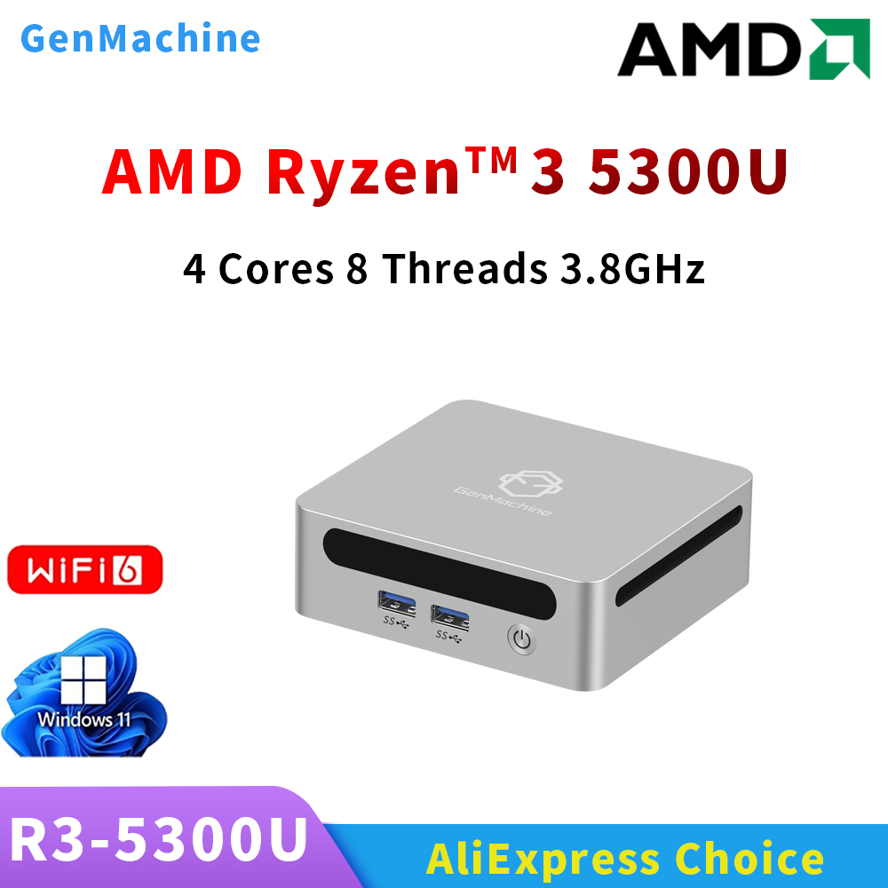 Pc Gaming Prebuilt - GenMachine Mini PC AMD Ryzen™ 3