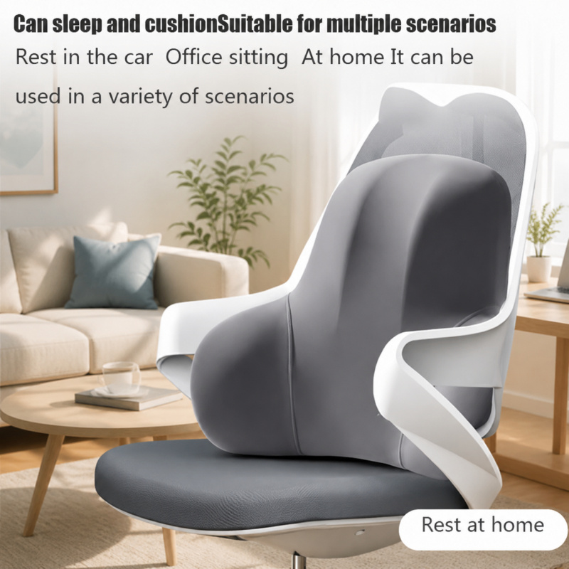 1pc Memory Foam Lumbar Cushion - Gaming Chair Lumbar Pillow incelemesi ve fiyatı