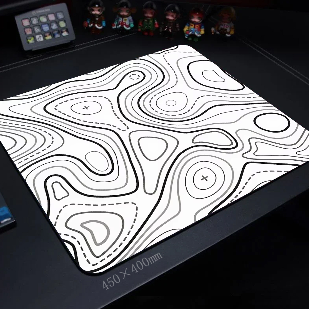 45x40CM Black White Texture Ke - Pc Gaming White incelemesi ve fiyatı