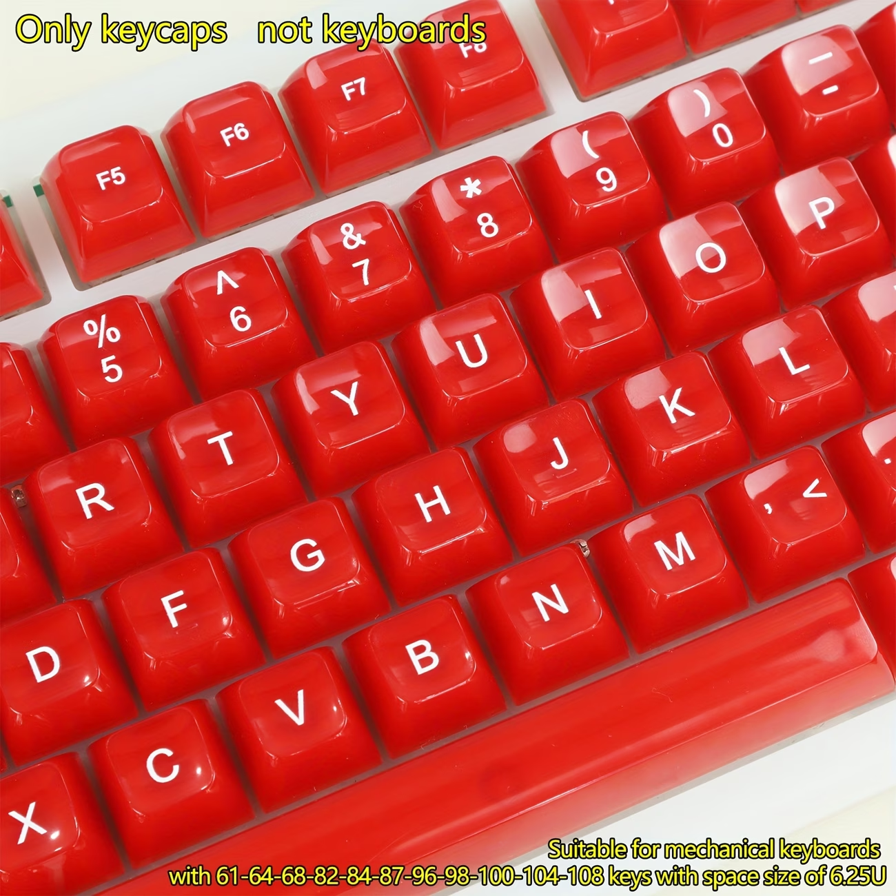 115-Key OEM Profile PC Keycaps - Pc Gaming White incelemesi ve fiyatı