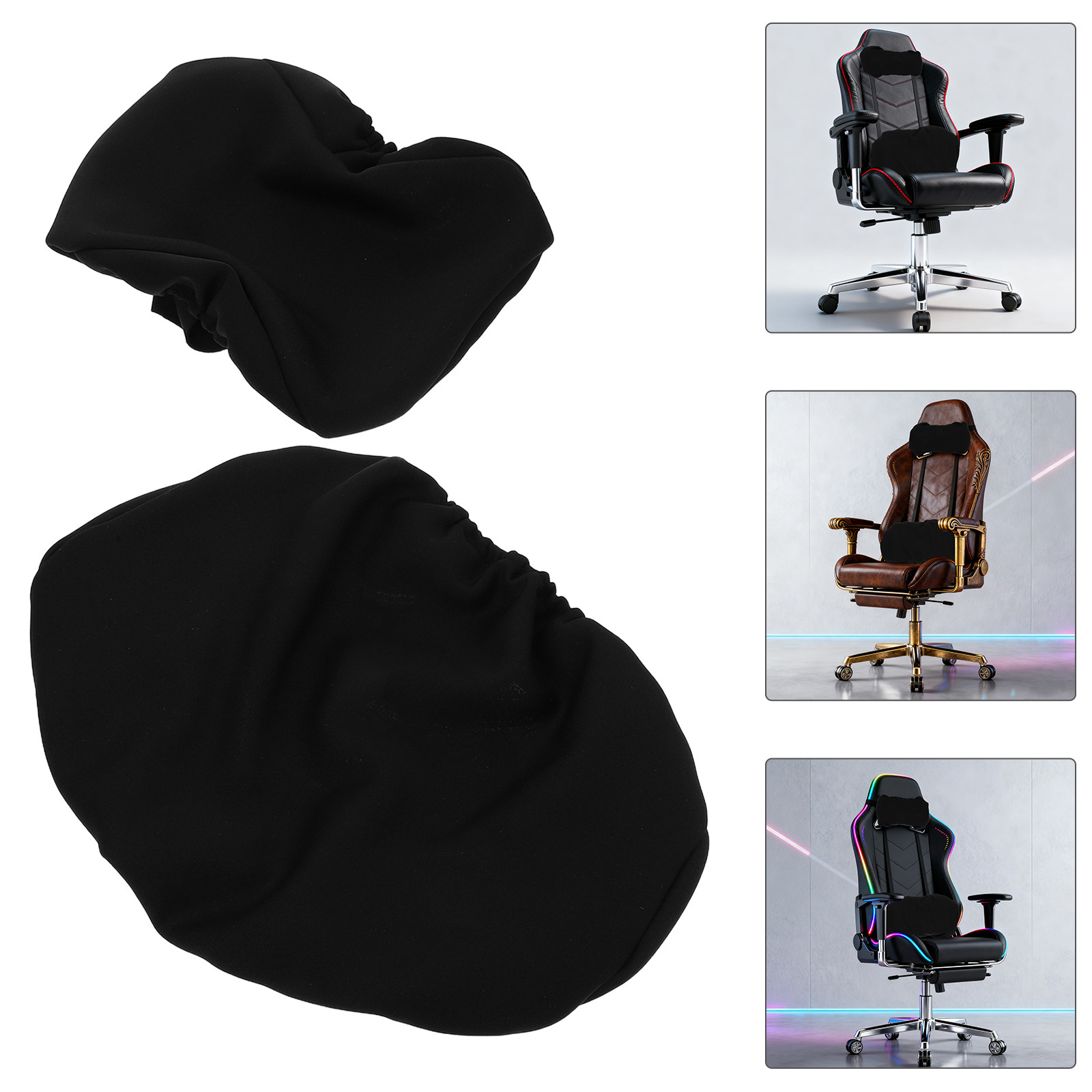 2Pcs Gaming Chair Neck Cushion - Gaming Chair Lumbar Pillow incelemesi ve fiyatı