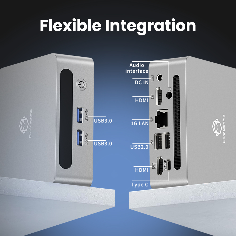 Mini PC 6C/12T Genmachine AMD  - Pc Gaming Prebuilt incelemesi ve fiyatı