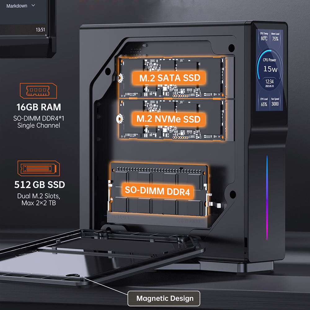 Mini Computer PC Intel Process - Pc Gaming Prebuilt incelemesi ve fiyatı