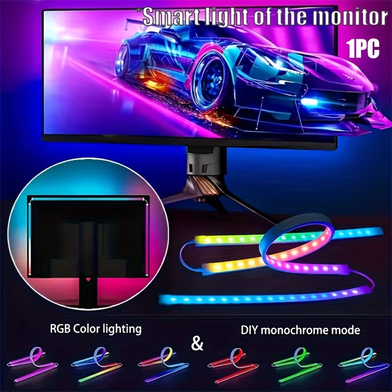 RGB Gaming Lights Strip Monito - Pc Gaming Gaming incelemesi ve fiyatı