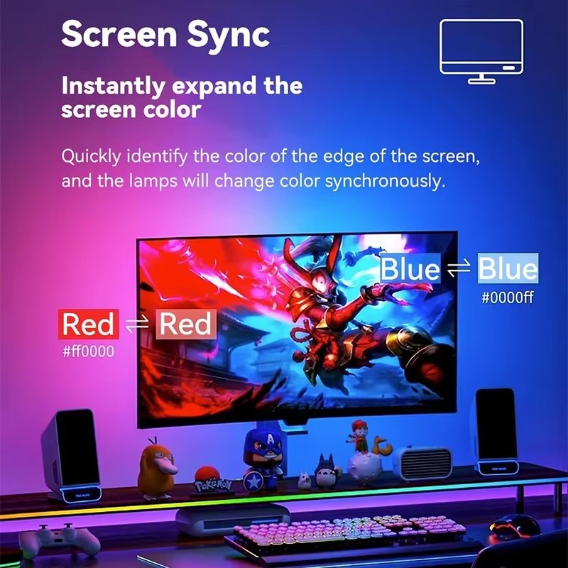 RGB Gaming Lights Strip Monito - Pc Gaming Gaming incelemesi ve fiyatı