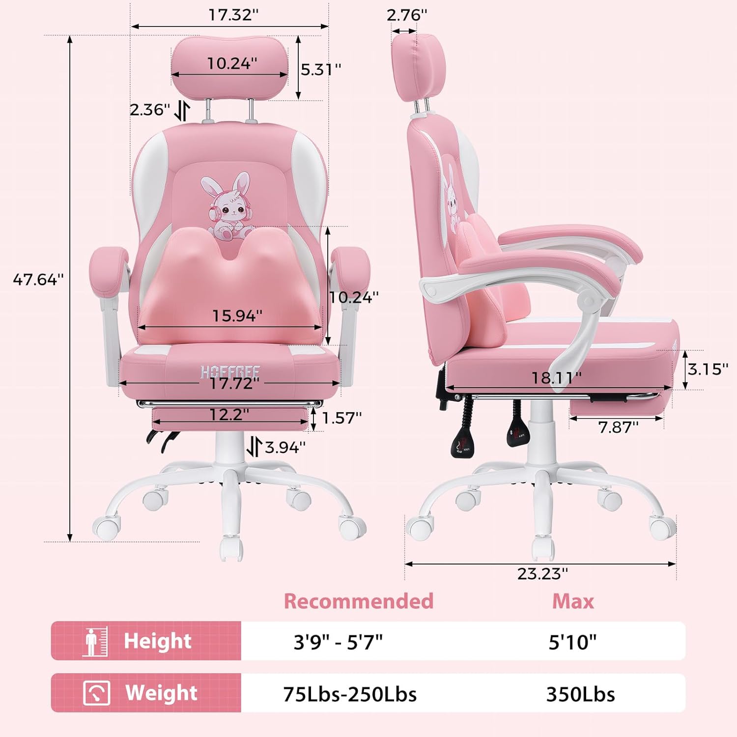 Kids Computer Gaming Chair for - Gaming Chair Lumbar Pillow incelemesi ve fiyatı