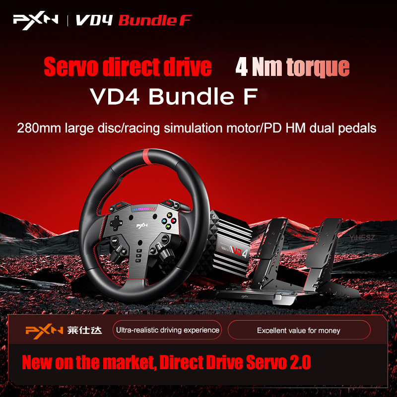 PXN V4D Bundle Racing Wheel 4N - Pc Gaming Entry incelemesi ve fiyatı