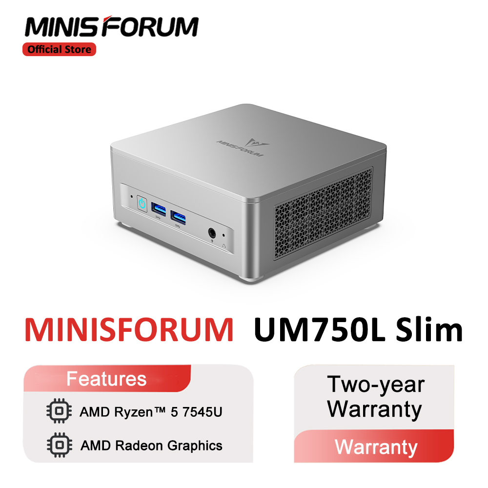 MINISFORUM Mini PC UM750L Slim - Pc Gaming Ryzen incelemesi ve fiyatı