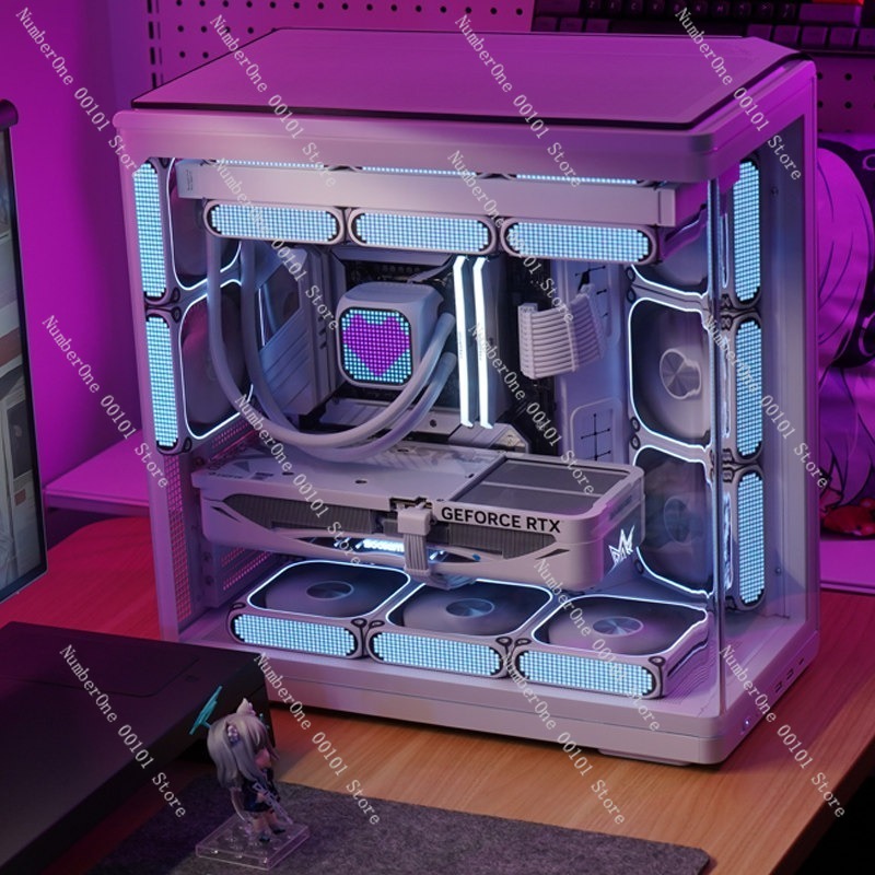 Curved Tempered Glass Aquarium - Pc Gaming Aquarium incelemesi ve fiyatı