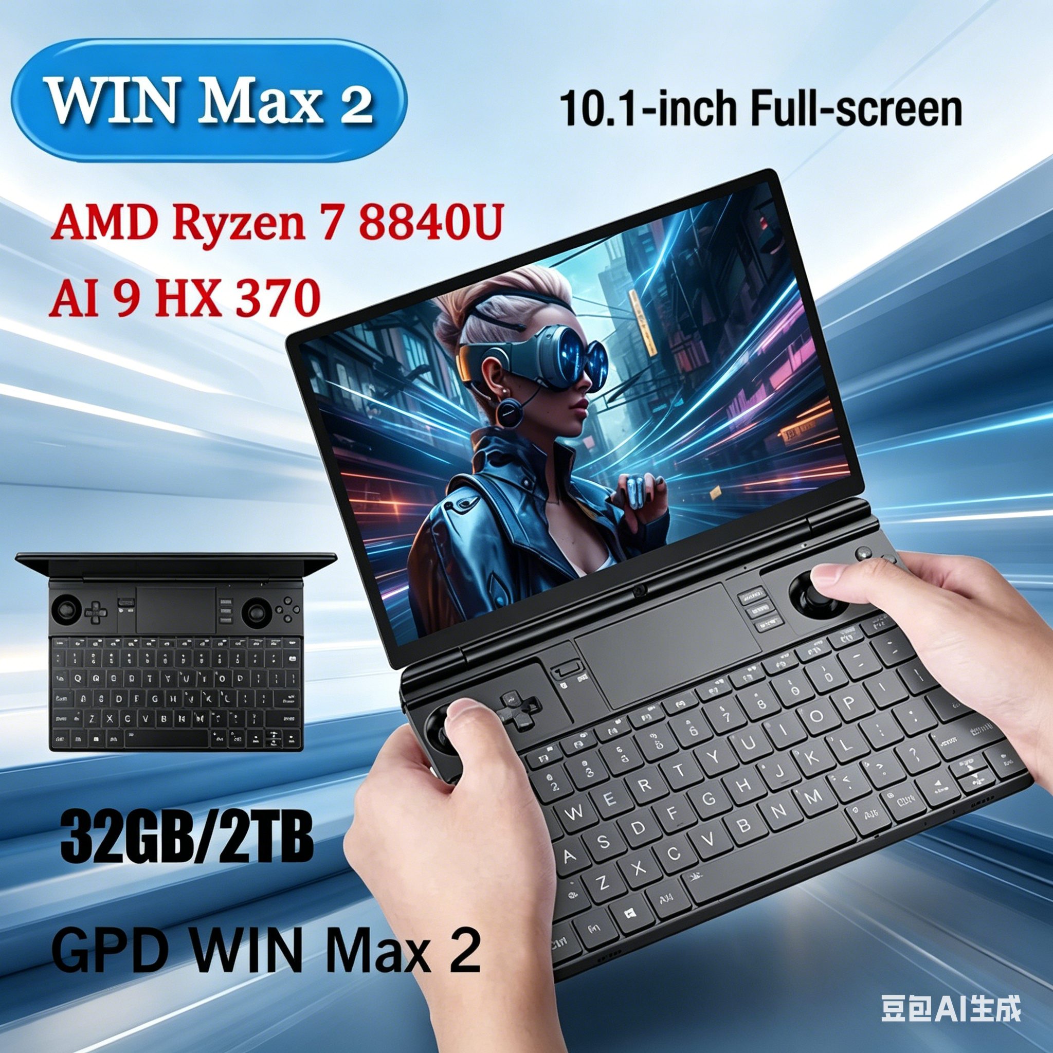 Trendy Icon GPD 2025 WIN Max 2 - Pc Gaming Icon incelemesi ve fiyatı