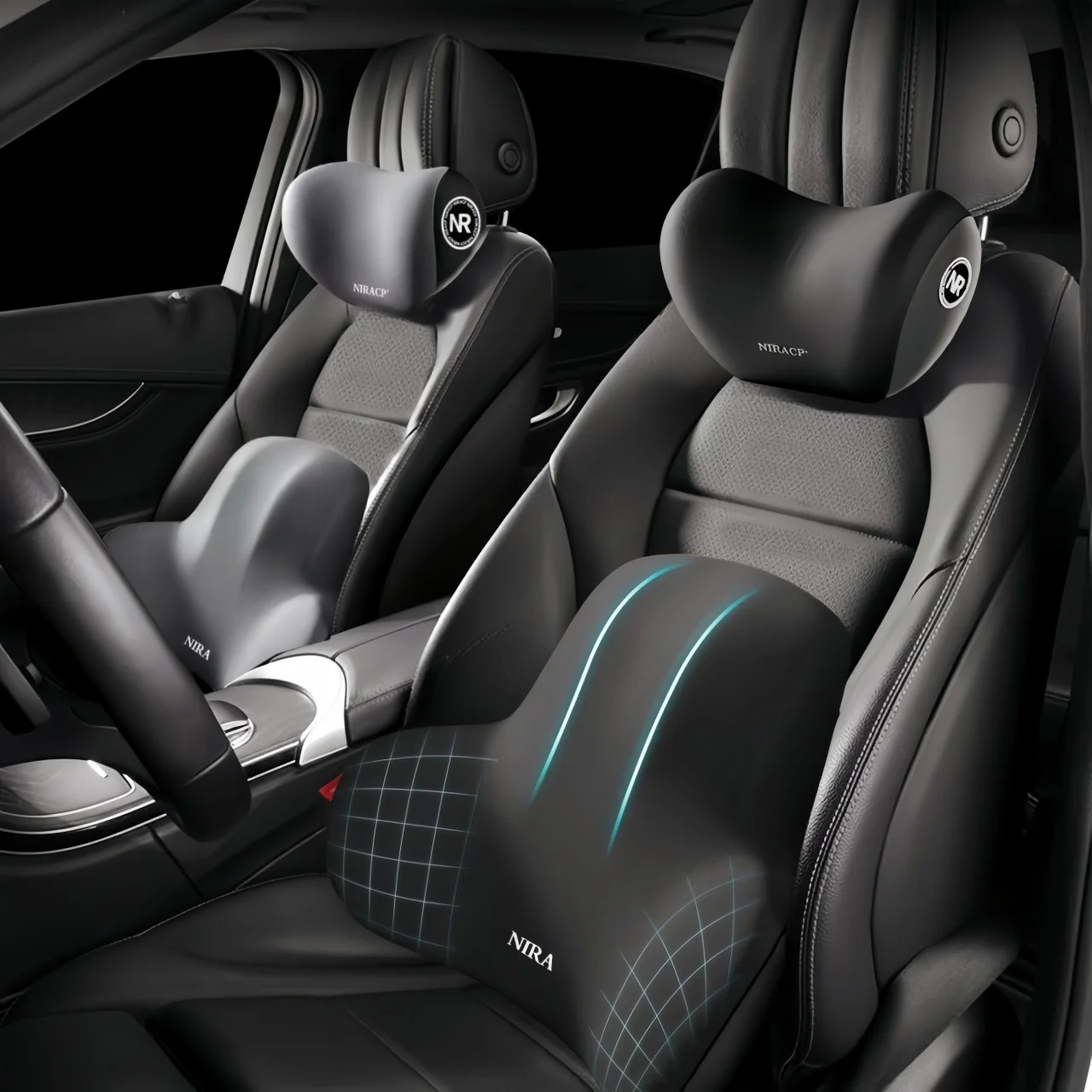 Car Seat Neck Pillow & Lumbar  - Gaming Chair Lumbar Pillow incelemesi ve fiyatı